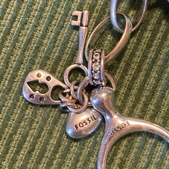 FOSSIL Bird And Turquoise Charm Bracelet - Picture 3 of 6